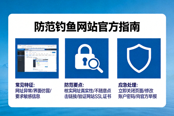 防范钓鱼网站官方指南配图