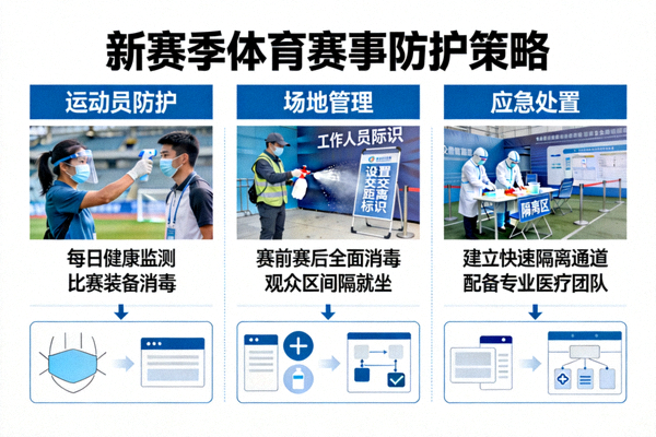 新赛季体育赛事防护策略图示
