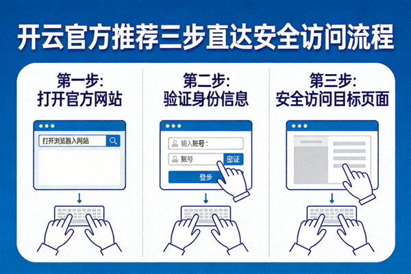 开云官方推荐三步直达安全访问流程图